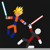 Stickman Warriors Super Saiyan Dragon Z Warriors icon