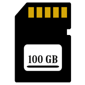 100 GB Card icon