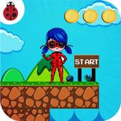 super ladybug run adveunter icon