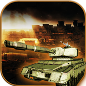 Современный танк Нападающий 3D иконка