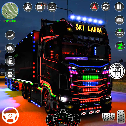 유로 트럭 시뮬레이터 화물 3D 모델 icon