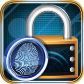 Fingerprint lock screen(prank) आइकन