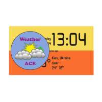 Weather ACE Clock Widget Pack on 9Apps