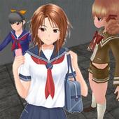 High School Gandere Girl Sim 3 icon