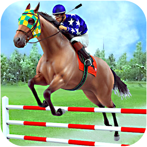 حصان القفز محاكي 2021 أيقونة