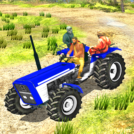 Tractor Driving Simulator Offroad Tractor Trolley icon