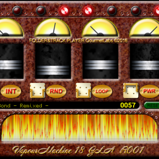 VapourMachine 18 GLA folder player visualization icon