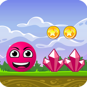 jungle red ball : adventure game icon