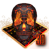 3D-Lava-Schädel icon