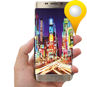 3D Navigation Street icon