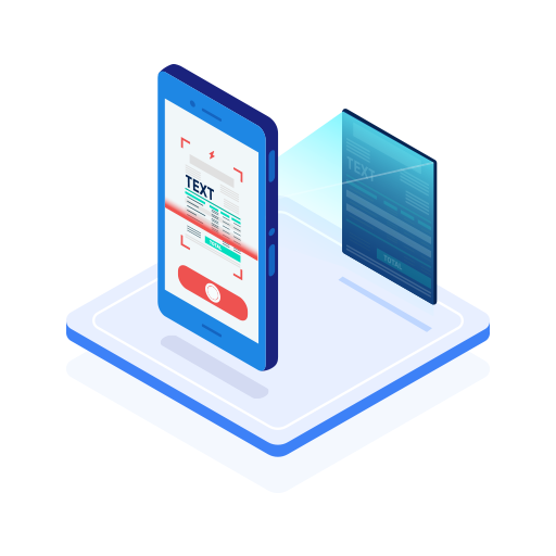 Image scanner text translator icon