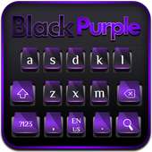 Black Purple Cool Keyboard