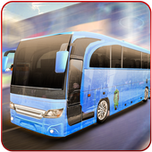 Off Road Tourist Bus Drive SIM icon