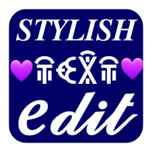 Stylish Text Editor and Stylish Number icon