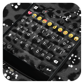 Emoji Keyboard -Black Cheetah icon