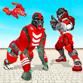 Gorilla Transform Robot: Fighter Jet Robot Battle icon