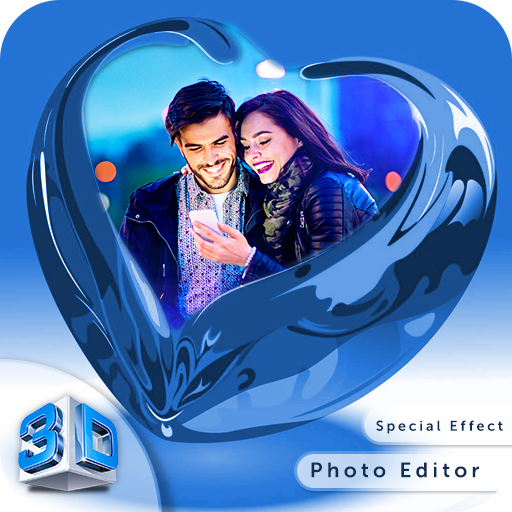 3D Photo Effect Editor : 3D Photo Frames &amp; 3D Text icon