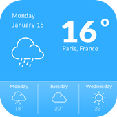 Transparent weather icon