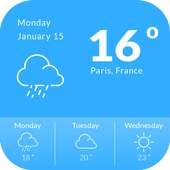 Transparent weather on 9Apps
