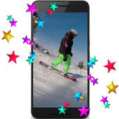 Snowboarding HD LWP icon