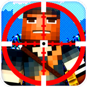 Blocky Pixel Dead Shot icon