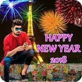 Happy New Year 2018 Photo Frames - Photo Editor on 9Apps