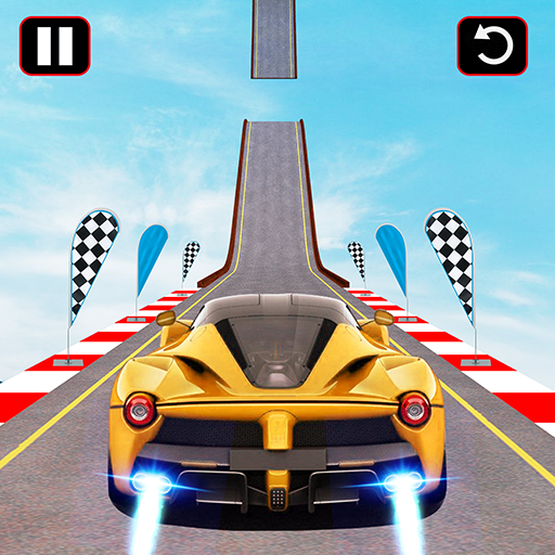 Mega Ramp Car Stunt Driving Game आइकन