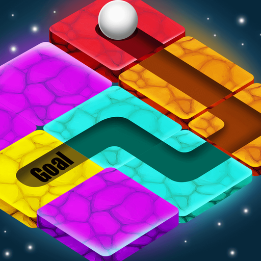 Roll The Physics Ball @ Slide Puzzle Game icon