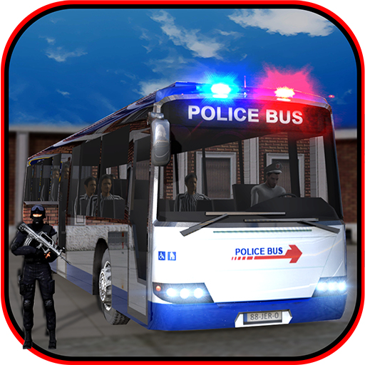 Police Bus Cop Transporter icon