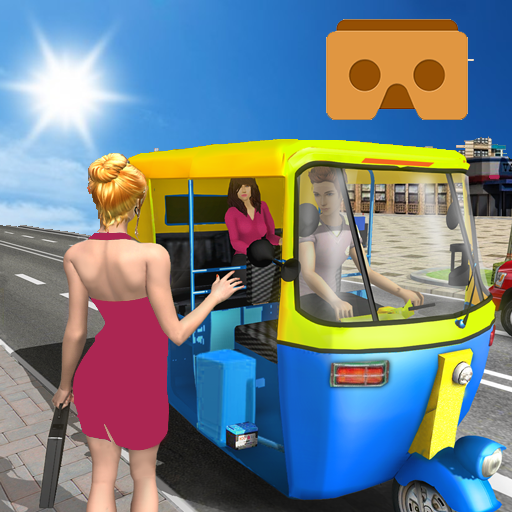 VR Traffic Rikshaw Tuk Tuk Racer 360 icon