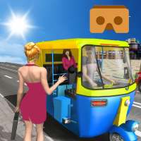 VR Traffic Rikshaw Tuk Tuk Racer 360