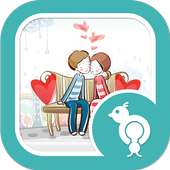 Go Locker Love Is Theme on 9Apps