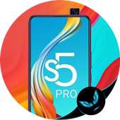 launcher Colorful theme for Infinix S5 pro