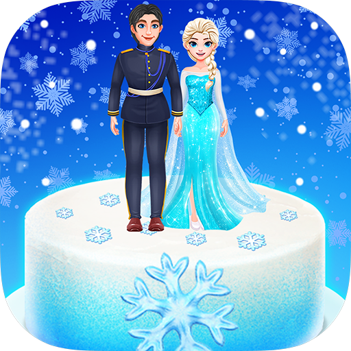 Icy Princess &amp; Prince Cake icon
