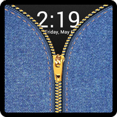Zipper Lock Screen Jeans icon
