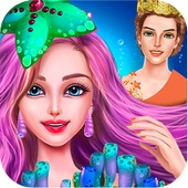 Princess Mermaid Wedding Salon icon