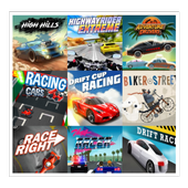 Online Multi Racing Games 100  cars and Bikes Game icon