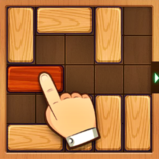 Unblock Wood Puzzle - Slide Red Block Free Games icon