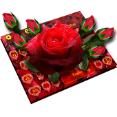 ikon Red Rose Love Keyboard