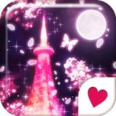 Cute wallpaper★Sakura Tower on 9Apps