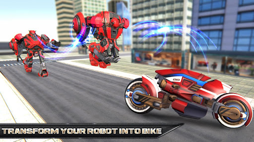 Beast Bike Robot Transforming Games: Robot Strike screenshot 2