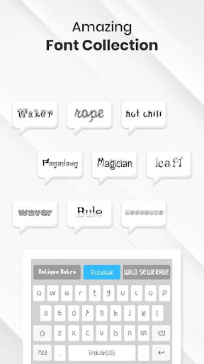 Fonts: Cool Font Keyboard screenshot 3