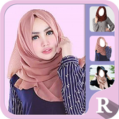 Beauty Hijab Photo Montage icon