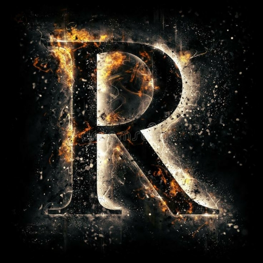 Featured images of the letter R icon