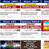 Bitcoin Earning Tips &amp; Tricks Videos On YouTube icon