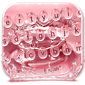 Rose Gold Waterdrops Keyboard icon
