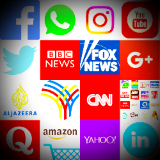 All Social Networks and News Media in One icon
