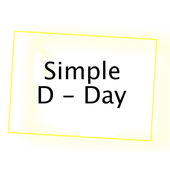 Simple D-day icon
