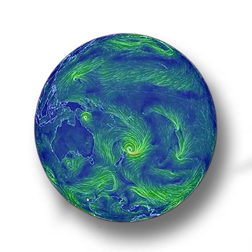 Earth Live Wind Map and Weather (Spot Hurricane) icon