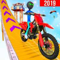 Stickman Bike Stunt Hero-Bike Real Racing BMX 2019 on 9Apps